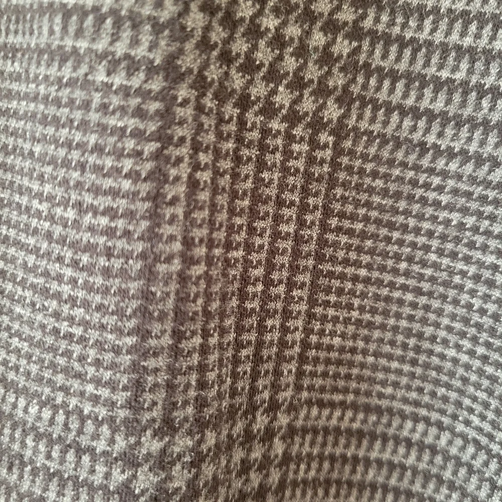 Uniqlo Herringbone‎ Plaid A-Line Midi Skirt Size Medium